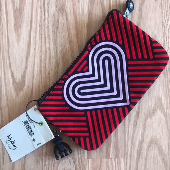 New. Kipling Pouch/case “Heart” - Picture 4 of 13